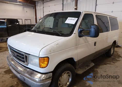 2003 Ford E-150 Chateau/Xl/Xlt z USA, uszkodzony, nr VIN 1FMRE11L43HB67535